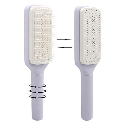 Retractable massage comb