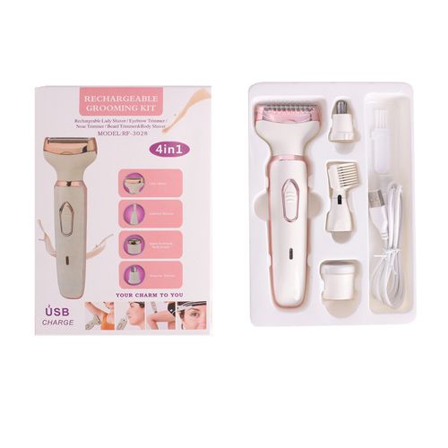 2025 All-in-One Women's Shaver | USB-Rechargeable for Legs,Underarms + Bikini Precision