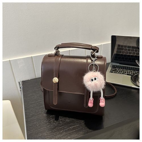 Coffee Brown British Retro Backpack