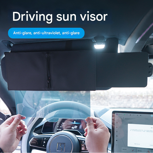 Portable Retractable Car Sun Visor – Anti-Glare Windshield Eye Protection Shade