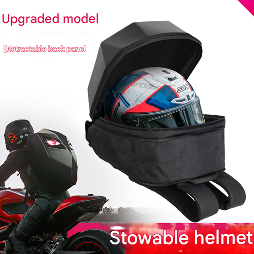 Iron Man LED Motorcycle Backpack – Light-Up Eyes Dual-Shoulder Riding Bag