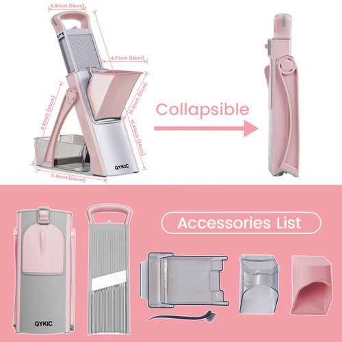 ONCE FOR ALL JS003 Multifunctional Kitchen Vegetable Cutter Onion Potato Chopper Vegetable Mandoline Slicer