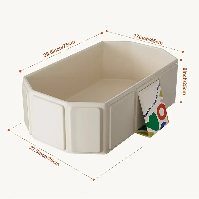 Kids Portable Collapsible Bathtub