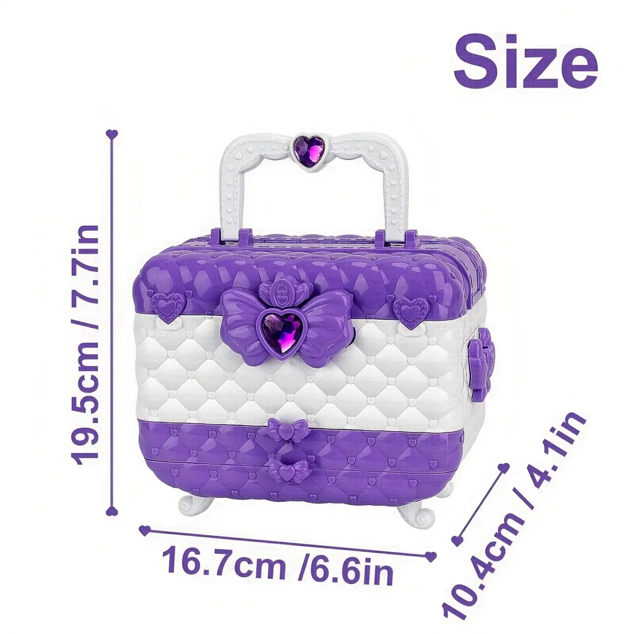 55pcs Kids Makeup Kit For Girl-Washable