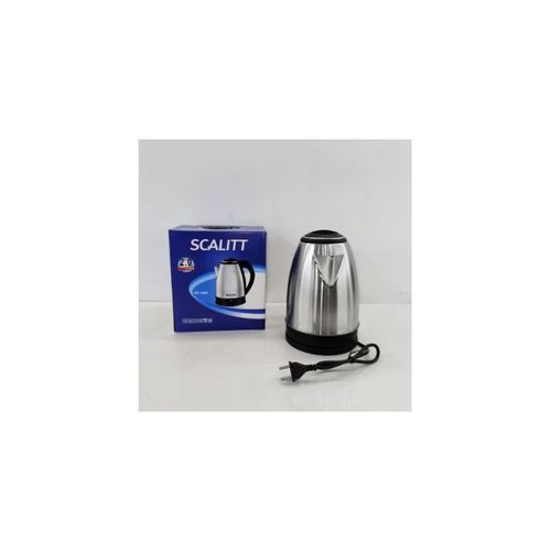 SCALITT 2 Litre - Electric Kettle - Black Sliver