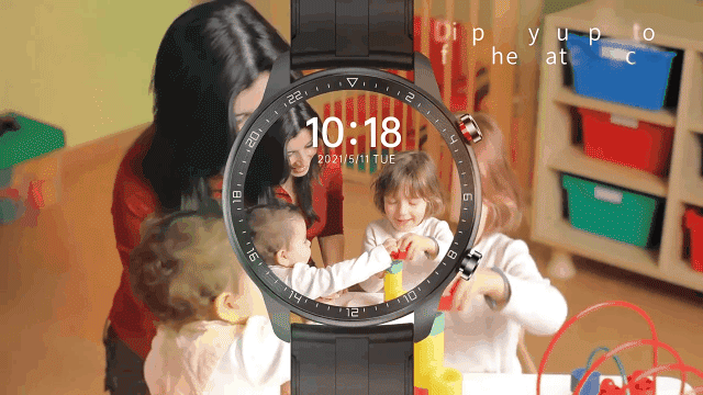 New wireless charging NFC multi-functional BM09S smart watch with offline payment, heart rate, blood pressure, health monitoring and sports bracelet.