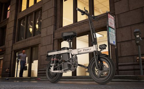 Hot selling mini size folding electric bike 400W 48V 14 inch electric city bike foldable electric bike