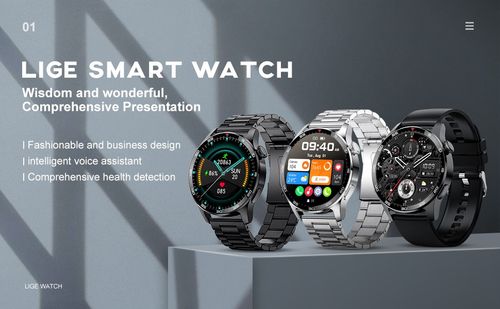 New wireless charging NFC multi-functional BM09S smart watch with offline payment, heart rate, blood pressure, health monitoring and sports bracelet.