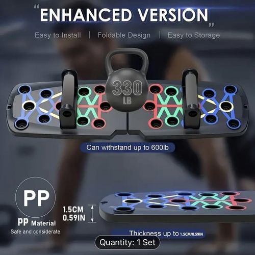 Push-up board for men and women at home multifunctional fitness new abdominal apparatus to practice abdominal muscles pectoral muscles folding training bracket