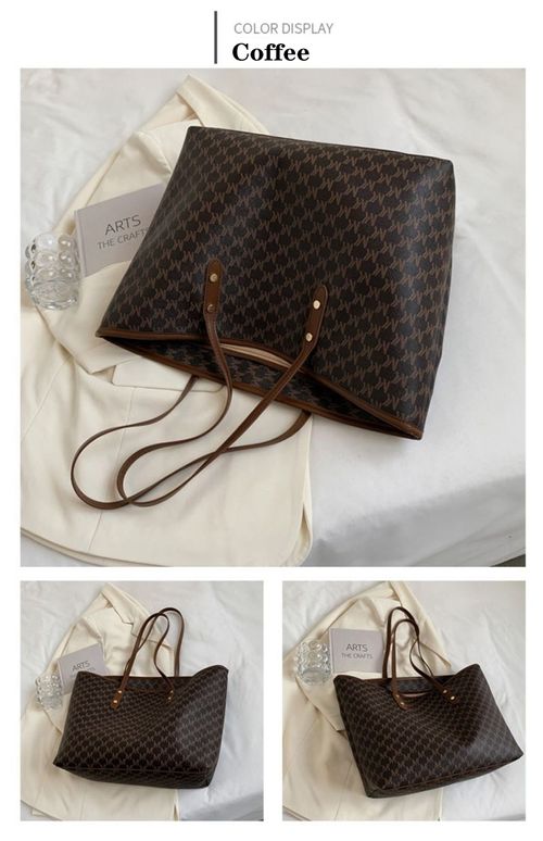 Many women dream of owning high-end luxury handbags from famous brands.2024 Brand Designer Pu Handbag Women's Large Capacity Luxury Tote Bag😍😍