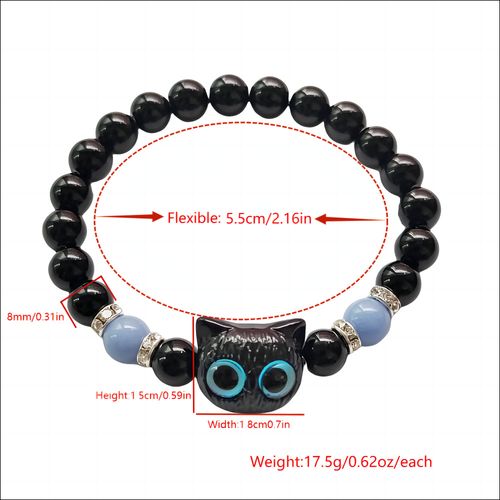 Jane Eyre Wholesale Fashion Blue Sandstone Beaded Luminous Star Planets Galaxy Bracelets