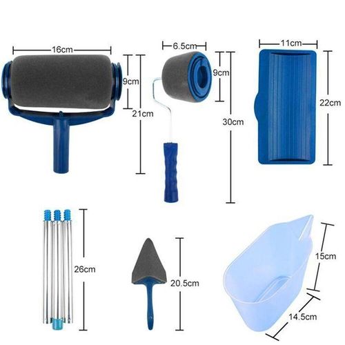 🔥Hot Sale 49% Discount - Paint Roller Brush Painting Handle Tools 6 sales