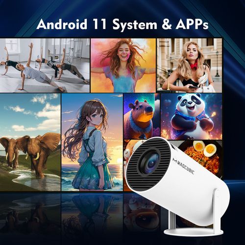 Small home theater projector