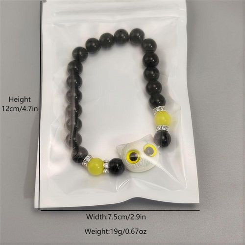 Jane Eyre Wholesale Fashion Blue Sandstone Beaded Luminous Star Planets Galaxy Bracelets