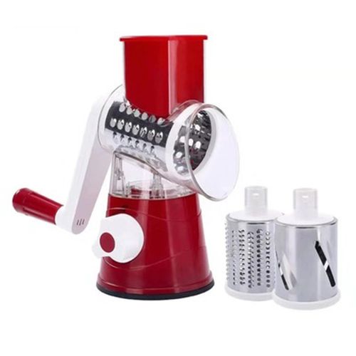 New Product Ideas 2024 Upgrade Multipurpose Hand Operated Safe Rotary Mandoline Vegetable Fruit Spiral Grater Slicer Cutter