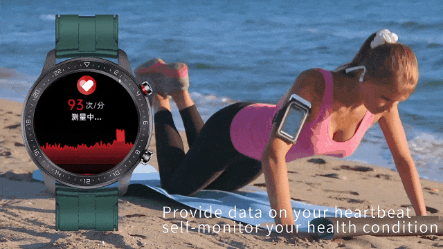 New wireless charging NFC multi-functional BM09S smart watch with offline payment, heart rate, blood pressure, health monitoring and sports bracelet.