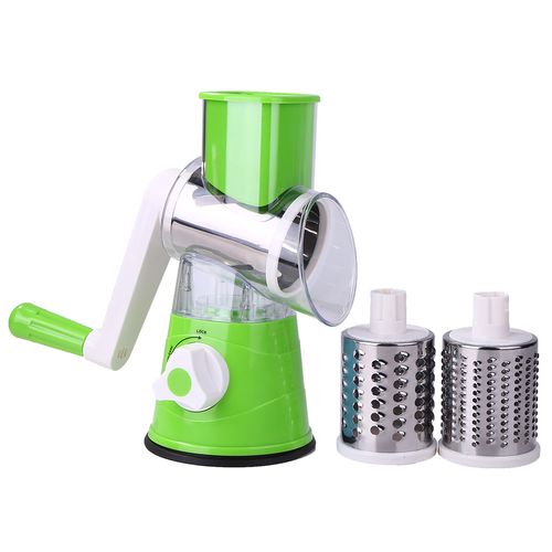 New Product Ideas 2024 Upgrade Multipurpose Hand Operated Safe Rotary Mandoline Vegetable Fruit Spiral Grater Slicer Cutter