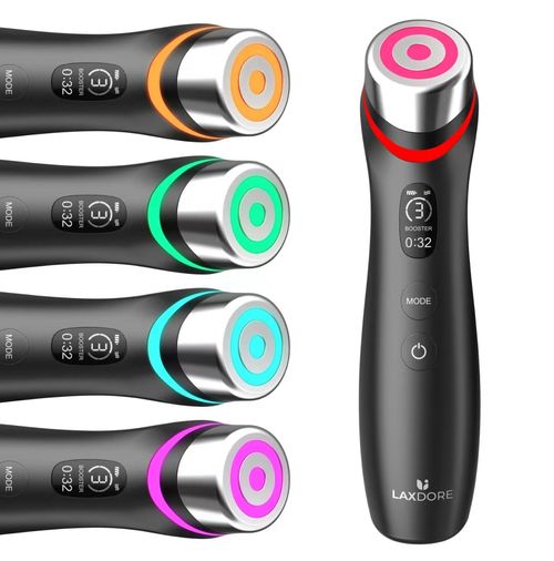 😍New arrival! 5-color light beauty instrument with EMS microcurrent and vibration massage. Red and blue light care for tightening pores. Helps you glow and start a new beauty journey. Come and try it if you love beauty! 😘