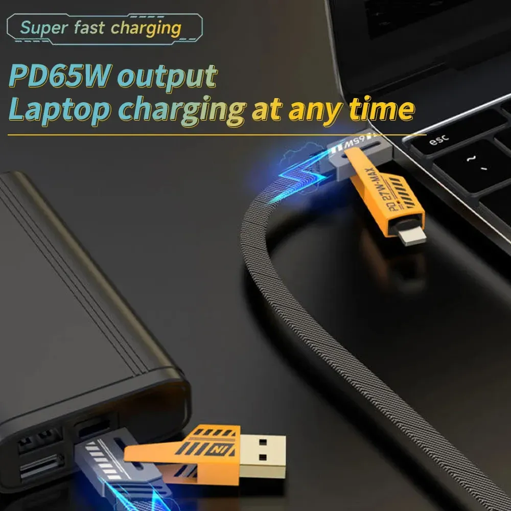 4-in-1 fast charging cable