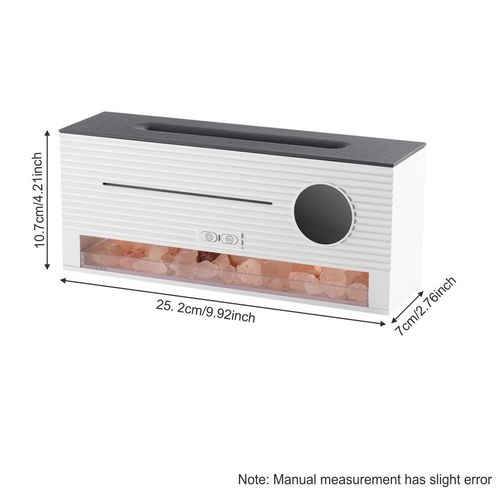 Desktop Rock - style Aromatherapy Machine, a Timed Ultrasonic Humidifier with Simulated Flame Function