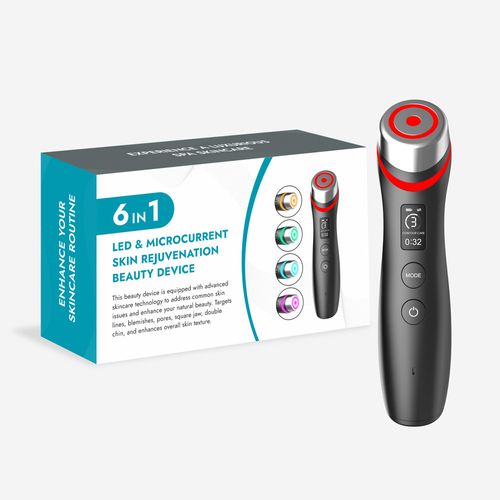 😍New arrival! 5-color light beauty instrument with EMS microcurrent and vibration massage. Red and blue light care for tightening pores. Helps you glow and start a new beauty journey. Come and try it if you love beauty! 😘