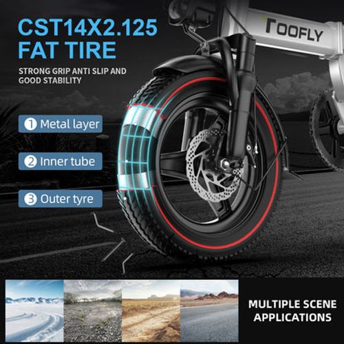 Hot selling mini size folding electric bike 400W 48V 14 inch electric city bike foldable electric bike