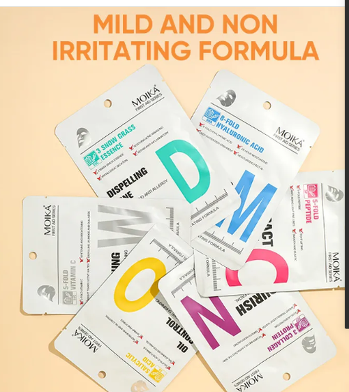 🌟Revitalize your skin with our Vitamin C skincare! 😍Six types of hydrating sheet masks. 💖Perfect for beauty salon or home use. Unveil a glowing complexion. Pamper yourself with our premium beauty product.