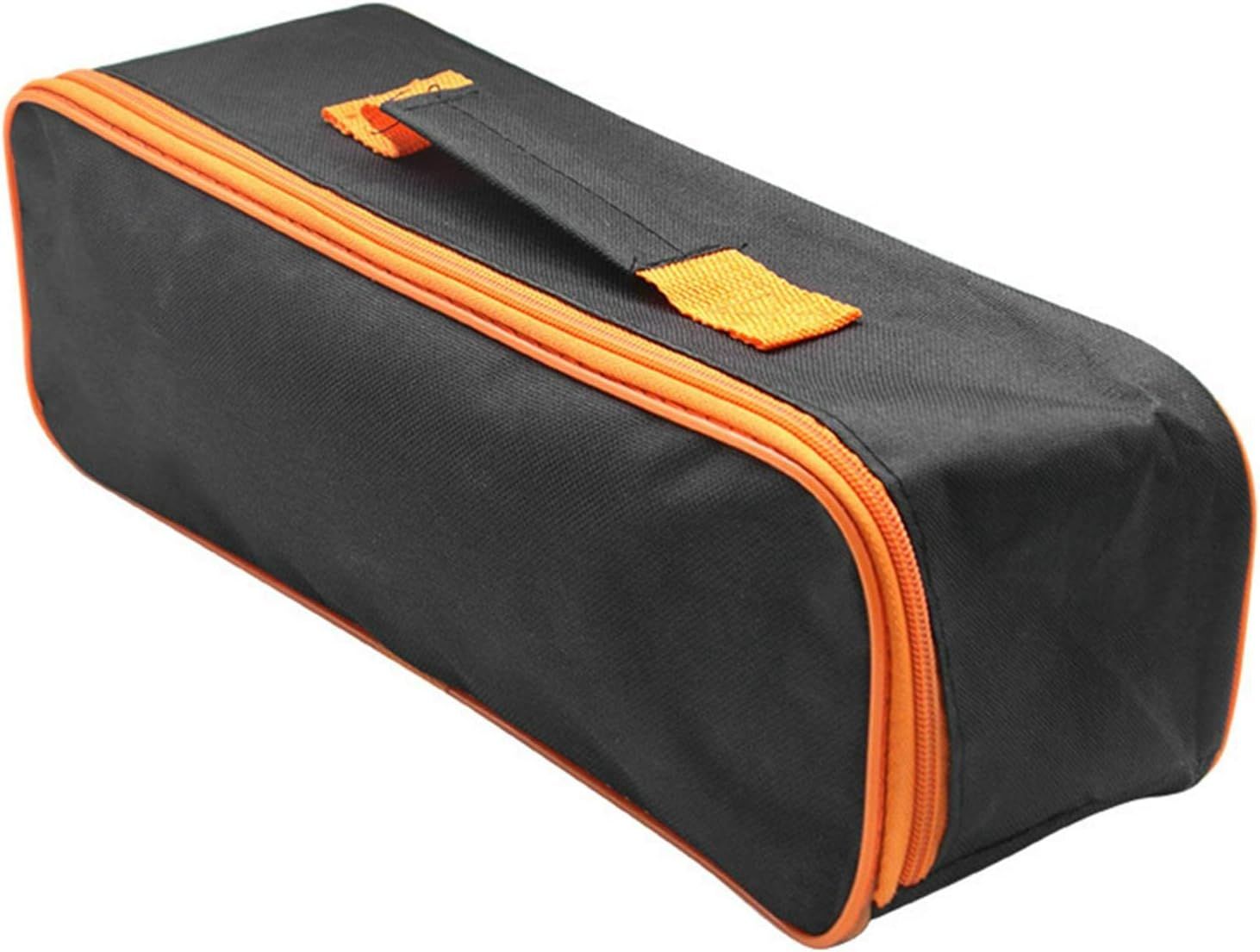 Vacuum Cleaner Tool Bag, Car Cleaner Storage Bag Portable Pouch Car Vacuum Cleaner Tool Bag Zipper Closure Storage Case Durable(Black,Size:36.5 x 11 x 13 cm)