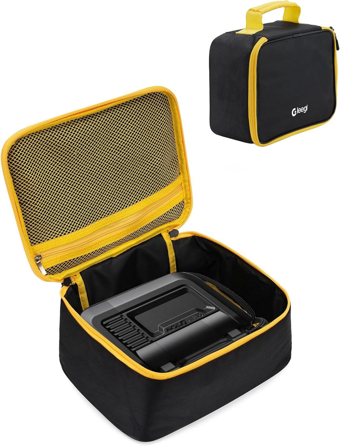 Tire Inflator Bag Compatible with NOCO AIR10/AIR15/AIR20, Carrying Case Storage Holder Organizer for Portable Air Compressor Pump