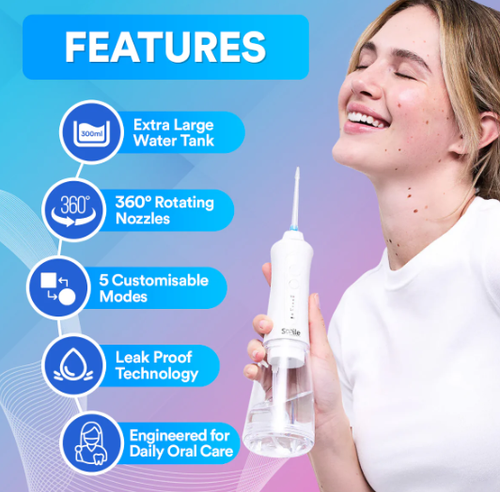 Dental Wireless 5-In-1 Water Flosser Pro