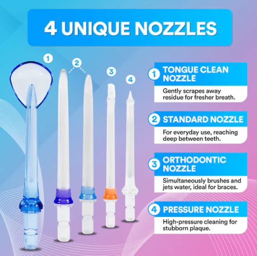 Dental Wireless 5-In-1 Water Flosser Pro