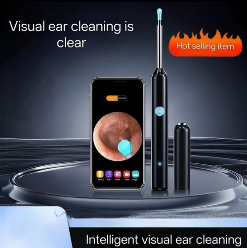 Video-enabled ear cleaning device