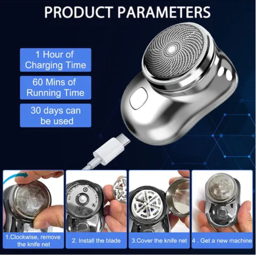 Portable Mini Electric Shaver Machine