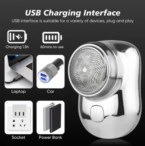 Portable Mini Electric Shaver Machine