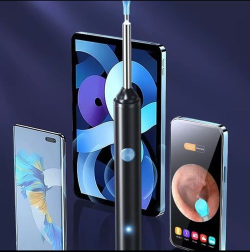 Video-enabled ear cleaning device