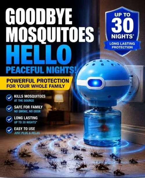STILL GETTING BIT EVERY NIGHT YOURE MISSING THIS SIMPLE DEVICE You dont have to suffer from mosquito bites or inhale toxic smoke anymore  Switch to Electric Mosquito Repellent today WHY EVERYONE IS SWITCHING No smoke