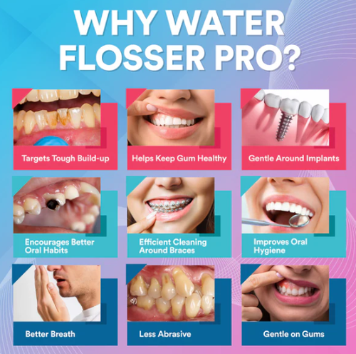 Dental Wireless 5-In-1 Water Flosser Pro