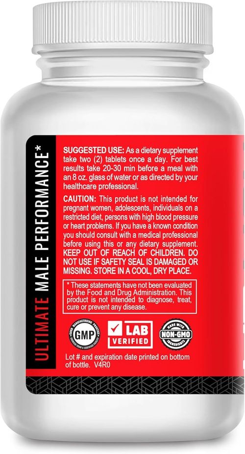 Support– Male Fertility Supplement for Sperm Health, Count, and Motility – All-Natural Formula with Vitamins, Minerals, and Antioxidants – Supports Reproductive Health and Hormonal Balance