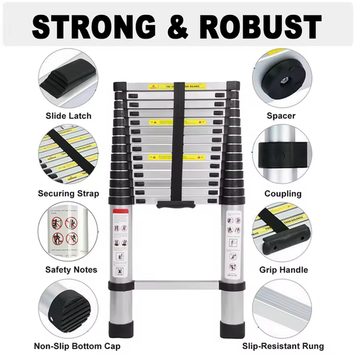 extendable ladder 10.2Foot