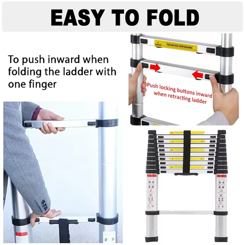 extendable ladder 10.2Foot