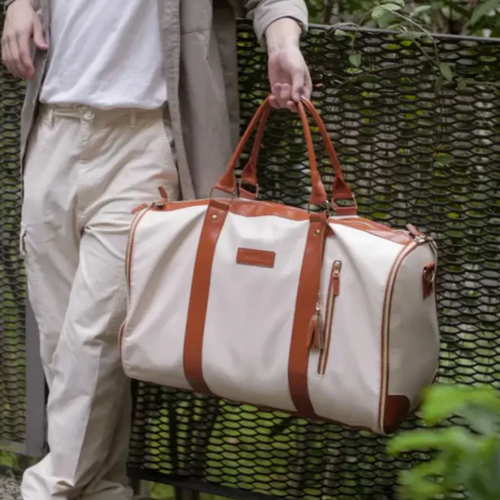 Foldable travel backpack