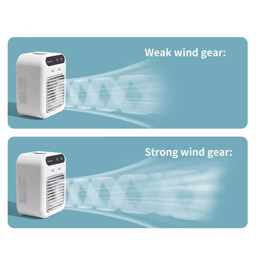 USB-powered mini air cooler fan
