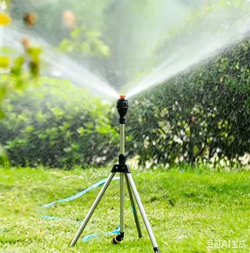 Tripod Auto-Rotating Sprinkler