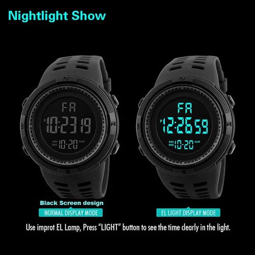 Y01 Military Men Sports Wristwatch Multifunction Men'S Digital Watches Waterproof Clock Student Electronic Watch for Man