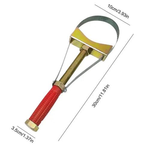 Oil Filter Removal Tool Spanner Wrench Oil Filter Tool Filter Wrench Oil Filter Remover Hand Tools Adjustable Wrench Oil System