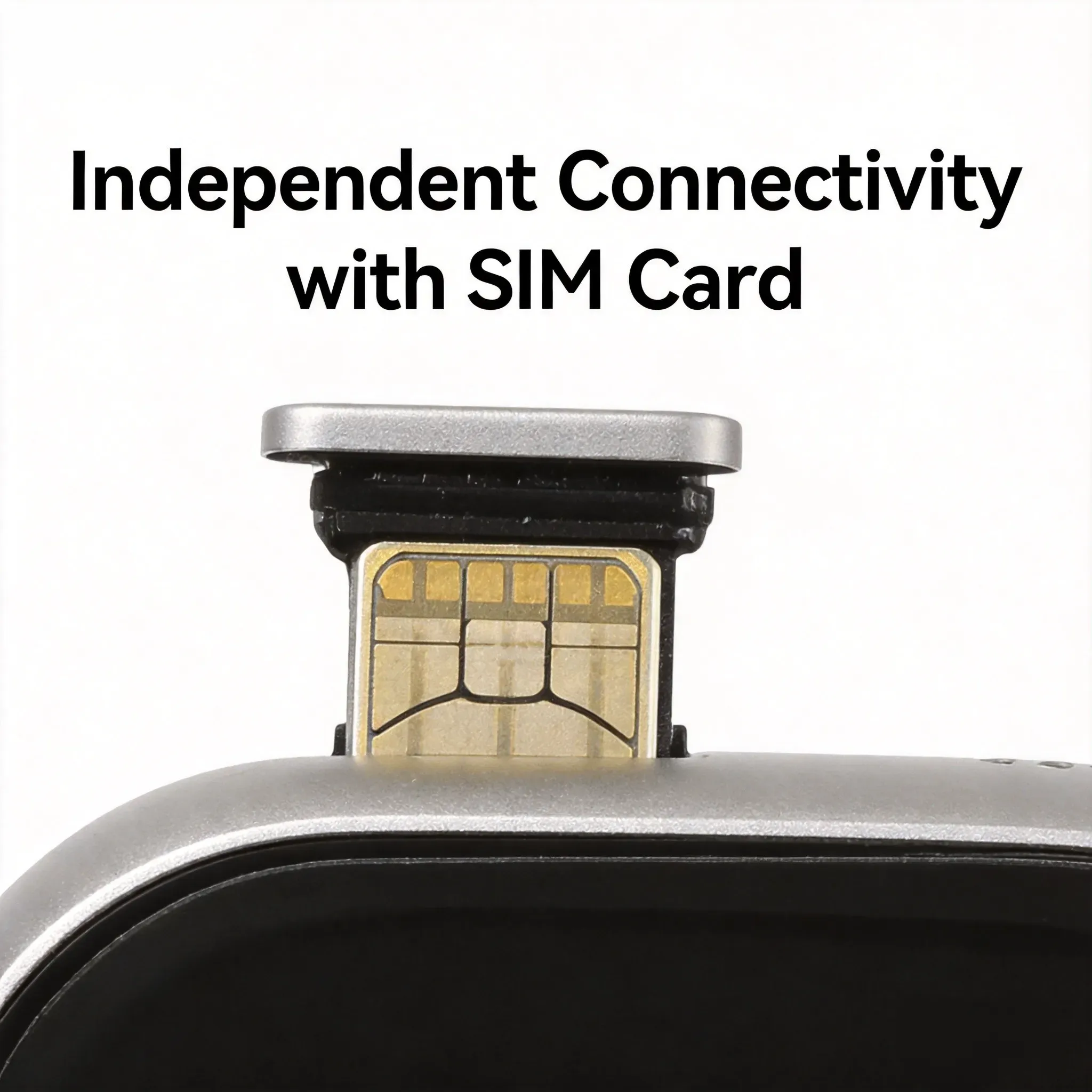 Smartwatch with camera and SIM card slot