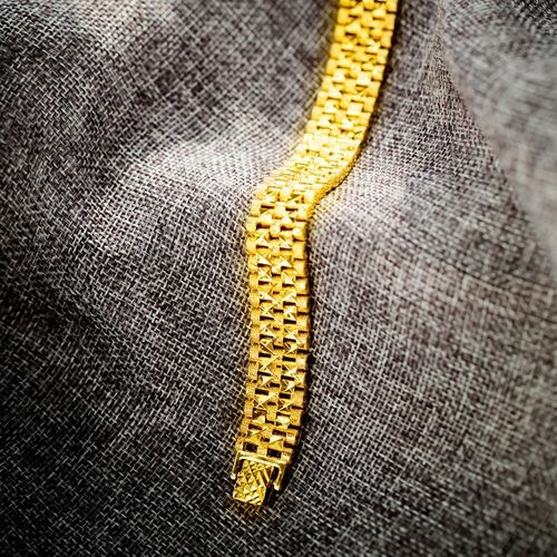Imitation gold watch chain