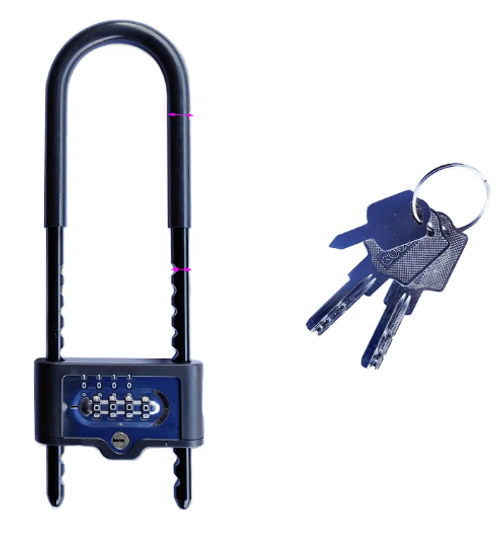 U-shaped anti-theft combination lock