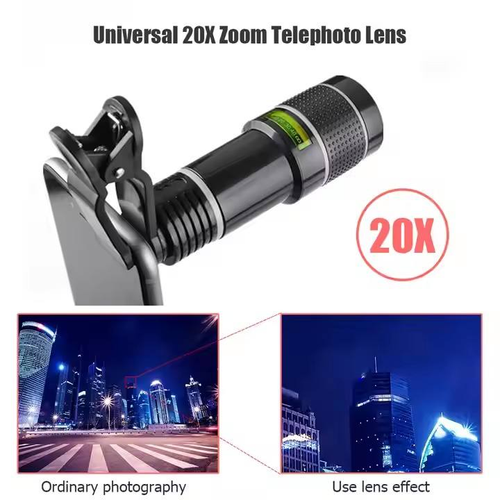 Telephoto lens for mobile phones