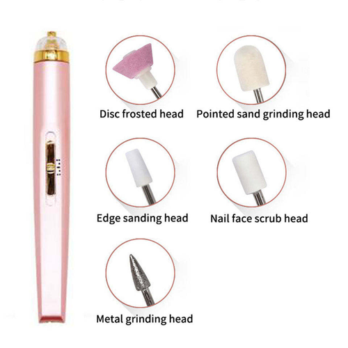 5-in-1 Electric Nail Grinder with Light